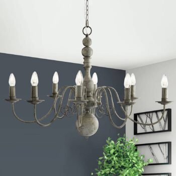 Visiaci luster Greythorne – 8-pl - Image 4