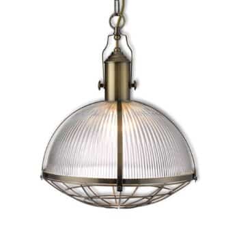 Robustne vyhotovená závesná lampa Melea