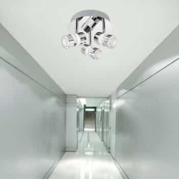 Stropné LED svietidlo Bubbles, IP44, 3-plameňové - Image 2