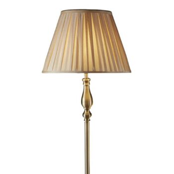 Stojaca lampa Flemish s naskladaným tienidlom - Image 2