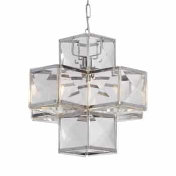 Závesná lampa Glacier akrylové tienidlo 34,5 cm