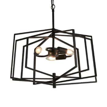 Závesná lampa Slinky, 3-plameňová, Ø 50 cm
