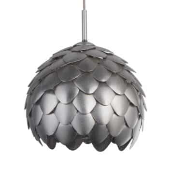 Závesná lampa Artichoke, strieborná - Image 2