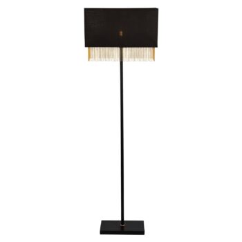 Stojaca lampa Fringe s textilným tienidlom - Image 2