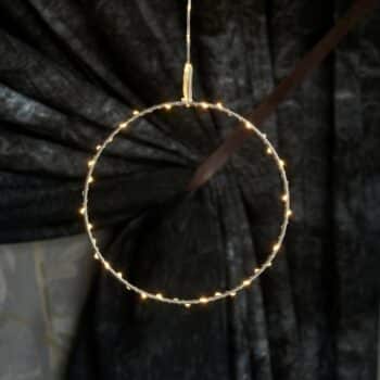 Dekoračná LED lampa Liva Circle, Ø 20 cm