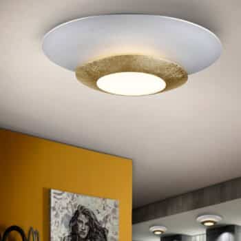 Okrúhle stropné LED Hole so zlatou fóliou - Image 2