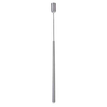 Závesná lampa Sopel 1, kužeľovitá, strieborná - Image 2