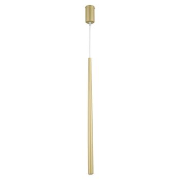 Závesná lampa Sopel 1, kužeľovitá, zlatá matná - Image 2