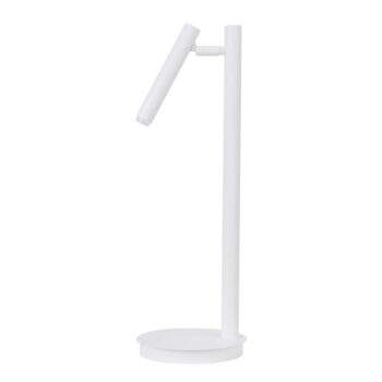 Stolná lampa Sopel biela