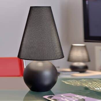 Stolná lampa Sfera, výška 44 cm, čierna - Image 2