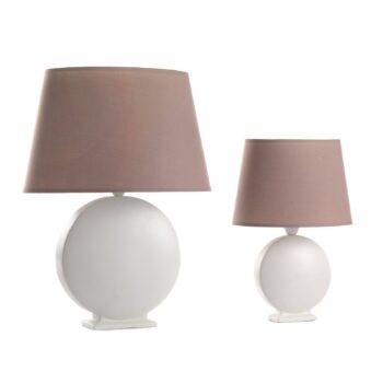 Stolná lampa Zen, béžové tien. keramický pod. 46cm - Image 2