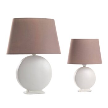 Stolná lampa Zen, béžové tien. keramický pod. 60cm - Image 2