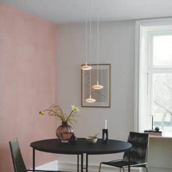 Shade ØS1 závesná mosadz biele lano biele PVC Node - Image 2