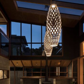 david trubridge Hinaki závesná lampa 50cm prírodná - Image 2