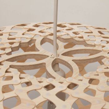 david trubridge Kina závesná lampa Ø 60cm prírodná - Image 2