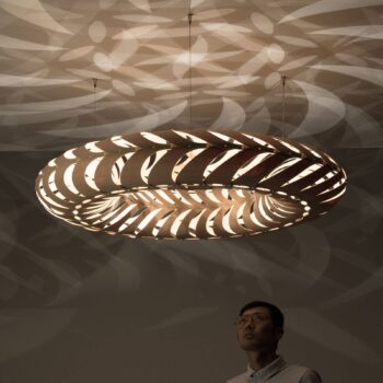 david trubridge Maru závesná lampa 110 cm prírodná - Image 2