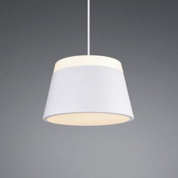 Závesná lampa Baroness Ø 25 cm, biele