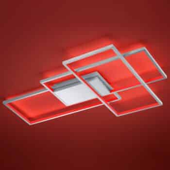 Trio WiZ Thiago stropné LED svietidlo 114 cm nikel