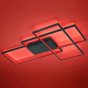 Trio WiZ Thiago stropné LED, 114 cm, antracit