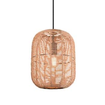 Závesná lampa Runa sisalové tienidlo 1-pl. Ø 35 cm