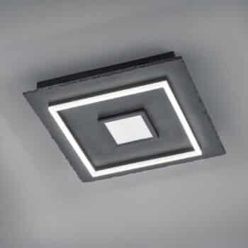 Stropné LED svietidlo Corbie, switchdim, hranaté