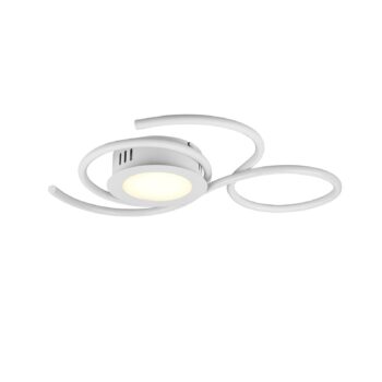 Stropné LED svietidlo Jive, 50 cm, biela matná