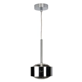 Závesná lampa Puk Maxx Drop Solo, chróm - Image 2