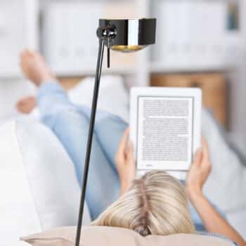 Stojaca LED lampa Puk Maxx Floor Mini, chróm - Image 2
