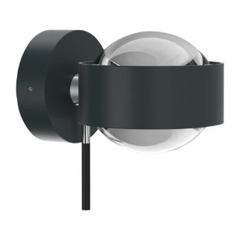 Puk Mini Wall+ LED, šošovky číre antracitová/chróm - Image 2