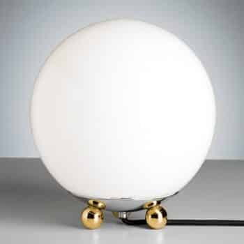 TECNOLUMEN – Art déco stolná lampa mosadz - Image 3