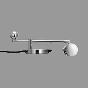 TECNOLUMEN De Stijl klavírna lampa pochrómovaná - Image 3