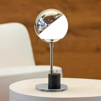TECNOLUMEN dizajnová stolná lampa s pologuľou - Image 3
