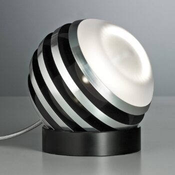 TECNOLUMEN Bulo – stolná LED lampa čierna - Image 3