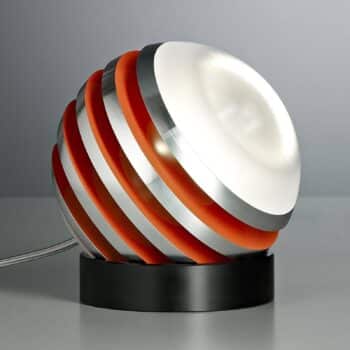 TECNOLUMEN Bulo – stolná LED lampa oranžová - Image 3