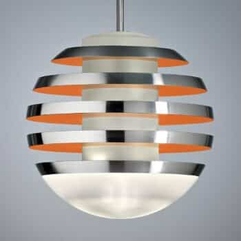 TECNOLUMEN Bulo – LED závesné svietidlo oranžové - Image 2