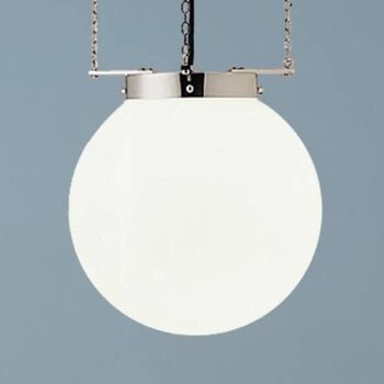 TECNOLUMEN HMB27 závesná lampa, nikel, 35 cm - Image 3