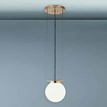 TECNOLUMEN HMB27 – závesná lampa mosadz 25 cm - Image 4