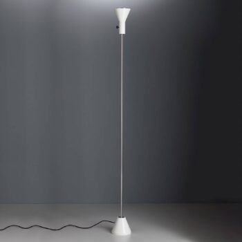 TECNOLUMEN Gru – stojaca LED lampa, biela - Image 3