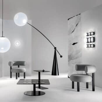 Tom Dixon Opal Surface nástenné LED svetlo Ø 25 cm