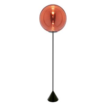 Tom Dixon Globe Cone stojaca LED lampa, meď