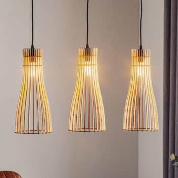 Závesná lampa Bottle, troj-plameňová