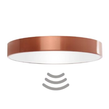 Stropné svietidlo Cleo 600, snímač, Ø 60 cm medená - Image 2