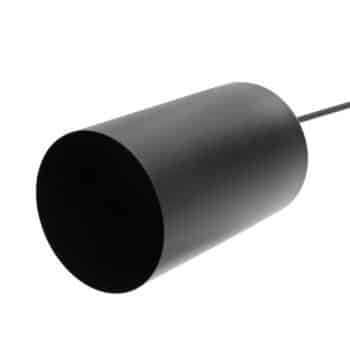 Závesná lampa ZW Tube 170, 1-plameňová, čierna - Image 2