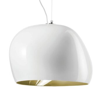 Závesná lampa Surface Ø 40 cm E27 biela/zelená - Image 3