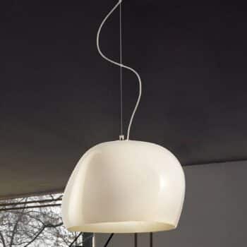 Závesná lampa Surface Ø 40cm E27 biela/matná biela - Image 4