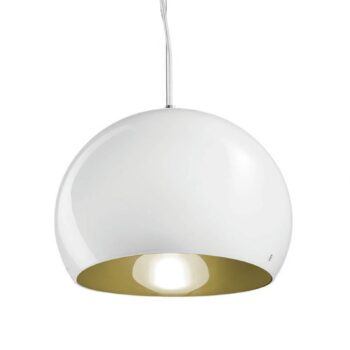 Závesná lampa Surface Ø 27 cm E27 biela/zelená - Image 3