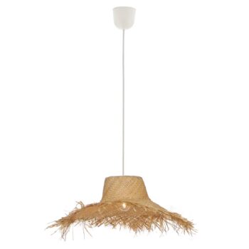 Závesná lampa Tetra zo slamy - Image 4