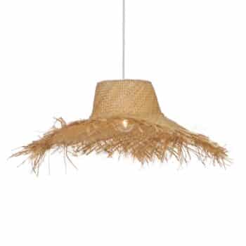 Závesná lampa Tetra zo slamy - Image 3