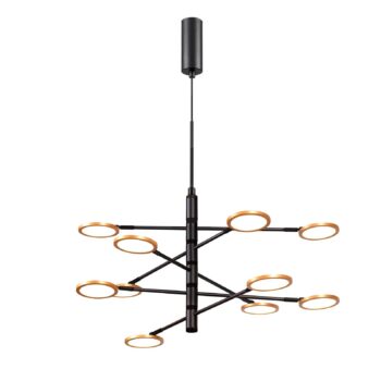 Závesné LED svietidlo Sparkle Ø 80 cm 10-plameňové - Image 2
