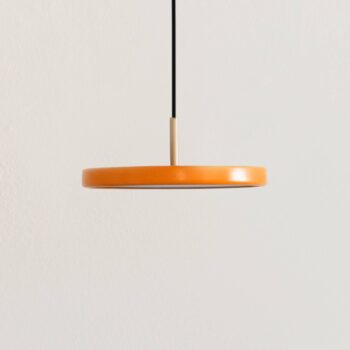 UMAGE Asteria micro závesná lampa mosadz/oranžová